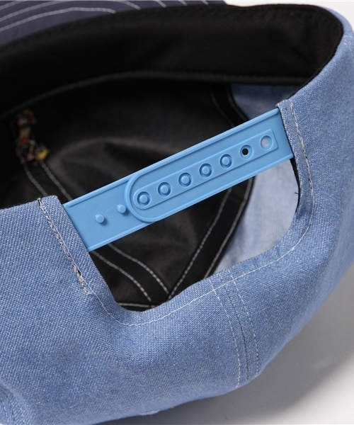 ALDIES（アールディーズ）の「Shoot Cap シュート刺繍 キャップ（キャップ・メンズ・ネイビー/カモフラージュ/ライトブルー・FREE）」の8枚目の写真