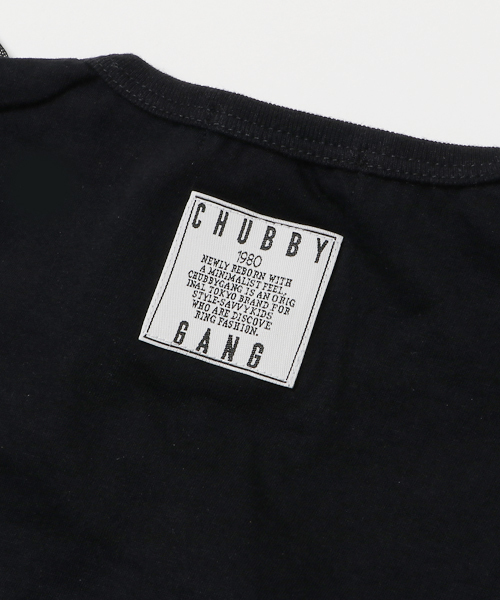 CHUBBYGANG（チャビーギャング）の「ミックスパターンフリル半袖Tシャツ（Tシャツ/カットソー・キッズ・ホワイト/ライトグレー/ブラック・140/100/130/120/110/150/160）」の7枚目の写真