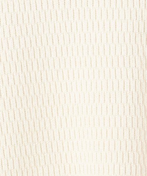 6（ロク）の「＜6(ROKU)＞BIG THERMAL 6SLEEVE 2/ｶｯﾄｿｰ（Tシャツ/カットソー・レディース・ブラック/ナチュラル/ケリー・FREE）」の10枚目の写真