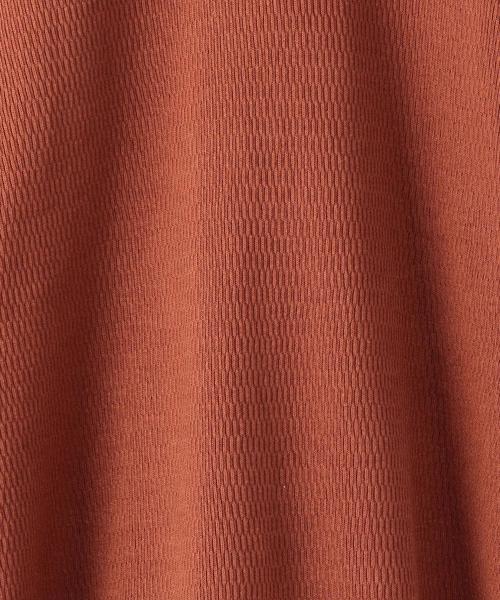 6（ロク）の「＜6(ROKU)＞BIG THERMAL 6SLEEVE 2/ｶｯﾄｿｰ（Tシャツ/カットソー・レディース・ブラック/ナチュラル/ケリー/ダークブラウン/ダークグリーン・FREE）」の15枚目の写真