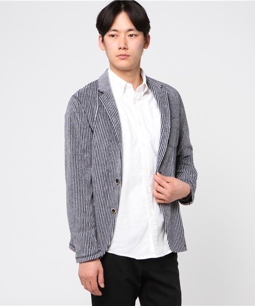 ESTNATION（エストネーション）の「ESTNATION ストライプ柄パイル 
