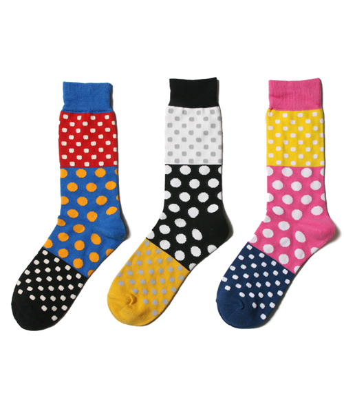 THE CASUAL（カジュアル）の「マルチパターン3足セットソックス(クルー)（ソックス/靴下・メンズ・S/M/C/B/D/E/F/G/H/I/A/J/O/N/L/K/U/Q/R/T/V/W/X/P/テラコッタ/Y/チャコール/レッド/ブラック/ネイビー/ホワイト/その他/グレー/Z・FREE）」の19枚目の写真