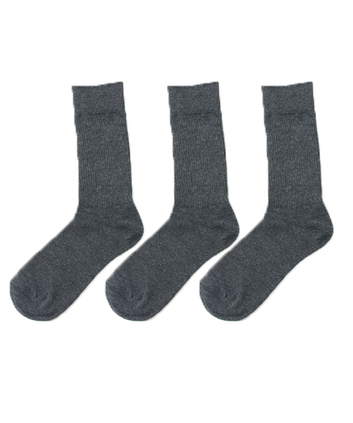 THE CASUAL（カジュアル）の「マルチパターン3足セットソックス(クルー)（ソックス/靴下・メンズ・S/M/C/B/D/E/F/G/H/I/A/J/O/N/L/K/U/Q/R/T/V/W/X/P/テラコッタ/Y/チャコール/レッド/ブラック/ネイビー/ホワイト/その他/グレー/Z・FREE）」の5枚目の写真