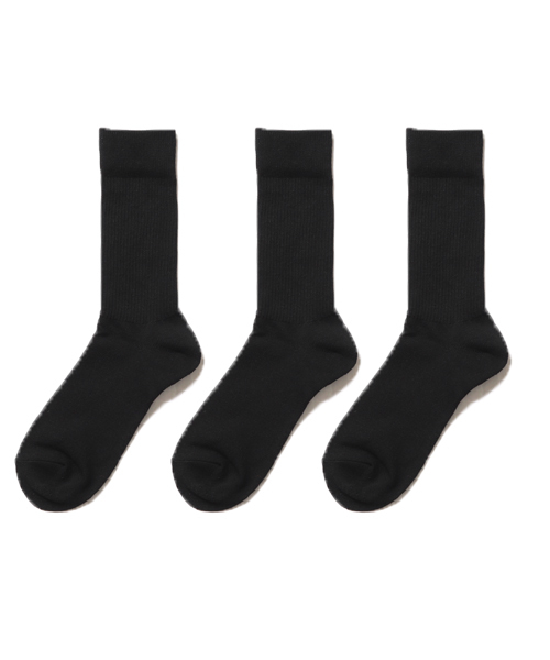 THE CASUAL（カジュアル）の「マルチパターン3足セットソックス(クルー)（ソックス/靴下・メンズ・S/M/C/B/D/E/F/G/H/I/A/J/O/N/L/K/U/Q/R/T/V/W/X/P/テラコッタ/Y/チャコール/レッド/ブラック/ネイビー/ホワイト/その他/グレー/Z・FREE）」の3枚目の写真