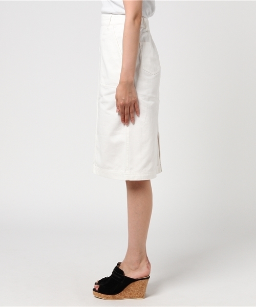 Honeys(ハニーズ)の「タイトスカート(スカート・レディース・ネイビー/カーキ/オフホワイト/ベージュ・M/S/L)」の10枚目の写真