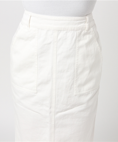 Honeys(ハニーズ)の「タイトスカート(スカート・レディース・ネイビー/カーキ/オフホワイト/ベージュ・M/S/L)」の12枚目の写真