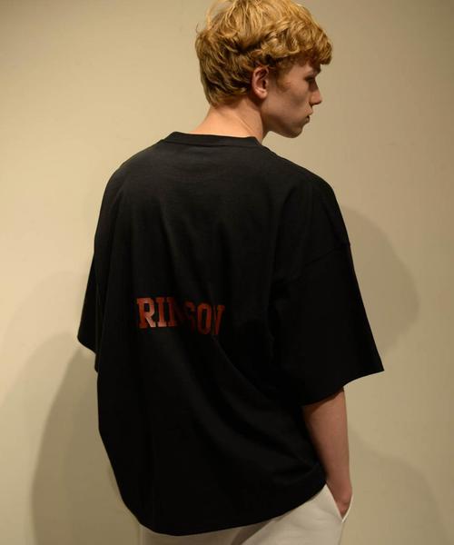 HARVARD（ハーバード）の「＜HARVARD × monkey time＞ LOGO T/Tシャツ ◆（Tシャツ/カットソー・メンズ・ブラック/ベージュ・X-LARGE/MEDIUM/LARGE/SMALL）」の8枚目の写真