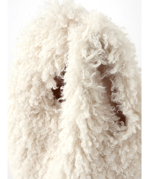 w closet（ダブルクローゼット）の「ボアBAG（トートバッグ・レディース・ブラウン/ピンク/キナリ・FREE）」の5枚目の写真