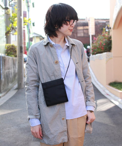 D.M.G.（ドミンゴ）の「D.M.G / ディーエムジー　ステンカラーハーフコート 18-499（ダウンジャケット/コート・レディース・ブルー/オリーブ/グレー・2）」の16枚目の写真