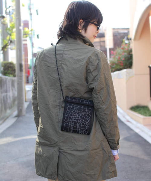 D.M.G.（ドミンゴ）の「D.M.G / ディーエムジー　ステンカラーハーフコート 18-499（ダウンジャケット/コート・レディース・ブルー/オリーブ/グレー・2）」の14枚目の写真