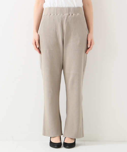 JOURNAL STANDARD relume（ジャーナルスタンダード　レリューム）の「ワッフル スリットパンツ_#（その他パンツ・レディース・ブラック/ベージュ/オレンジ・FREE）」の8枚目の写真