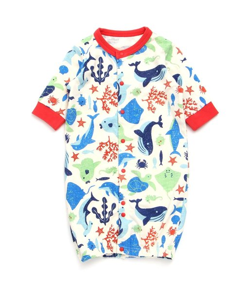 Bit Z ビッツ の お魚柄2wayドレス ロンパース Wear