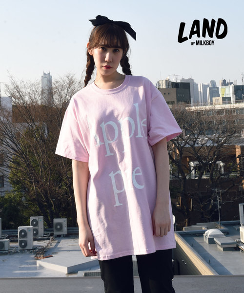 LAND by MILKBOY / 呪術廻戦コラボ"LAND BEAR" TEE  ホワイト O-24-10-26-024-MB-TO-OW-ZT318 Land by Milkboy Jujutsu Kaisen Bear Tee White Collaboration