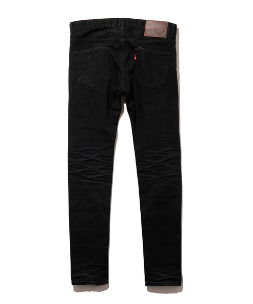 glamb（グラム）の「Damaged denim / ダメージドデニム（デニムパンツ・メンズ・ブラック/グレー・4/2/1/3/0）」の4枚目の写真