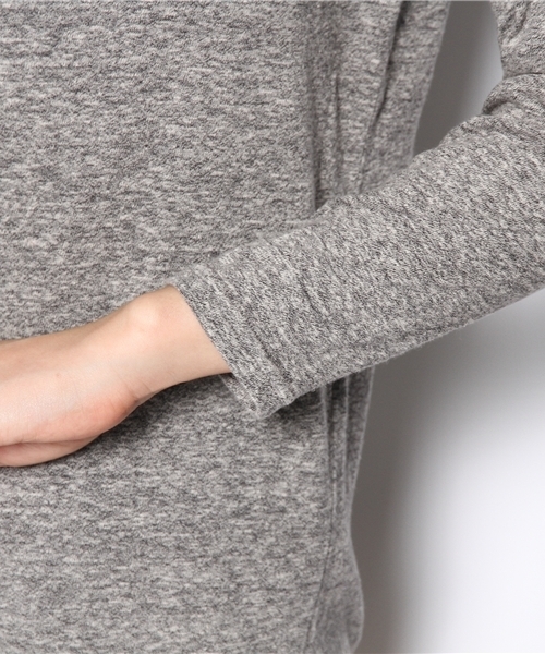 BEAMS BOY（ビームスボーイ）の「○BEAMS BOY / 天竺ラグラン 9分袖（Tシャツ/カットソー・レディース・ライトグレー/チャコールグレー/ブルー・ONE SIZE）」の8枚目の写真