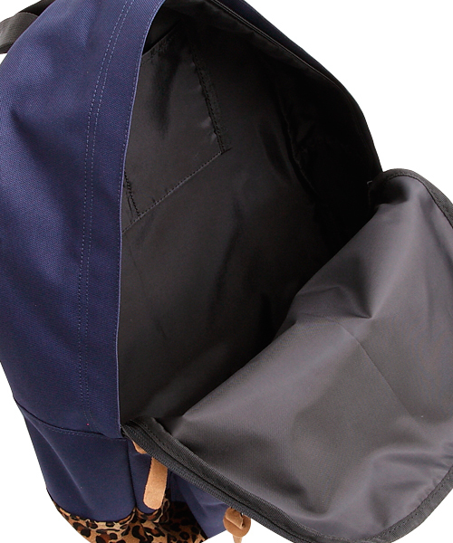 X-girl（エックスガール）の「LEOPARD BACKPACK（バックパック/リュック・レディース・レッド/ブラック/ネイビー・ONE SIZE）」の11枚目の写真