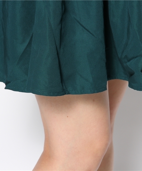 WEGO（ウィゴー）の「WEGO/カラーミドルスカート（スカート・レディース・オフホワイト/ブラック/ダークグリーン/ネイビー/レッド・FREE）」の10枚目の写真