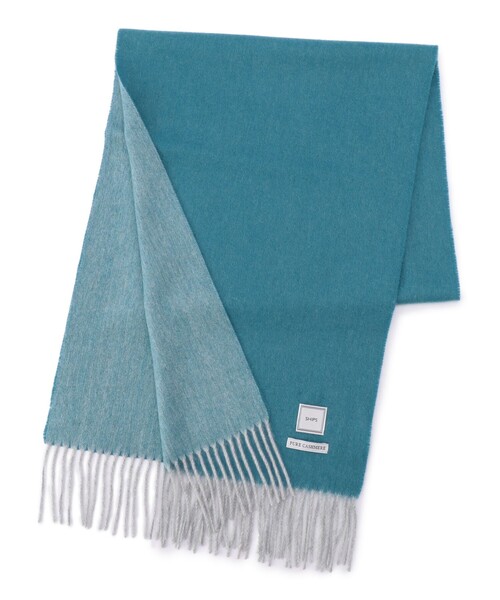 SHIPS(シップス)の「SD: 【カシミヤ】ソリッド リバーシブル マフラー(マフラー・メンズ・ナチュラル/ブラウン/ライトブルー/ネイビー/ライトグリーン/ダークグレー/ダークブラウン/コバルトブルー/スカイブルー・ONE SIZE)」の6枚目の写真