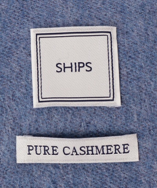 SHIPS(シップス)の「SD: 【カシミヤ】ソリッド リバーシブル マフラー(マフラー・メンズ・ナチュラル/ブラウン/ライトブルー/ネイビー/ライトグリーン/ダークグレー/ダークブラウン/コバルトブルー/スカイブルー・ONE SIZE)」の19枚目の写真