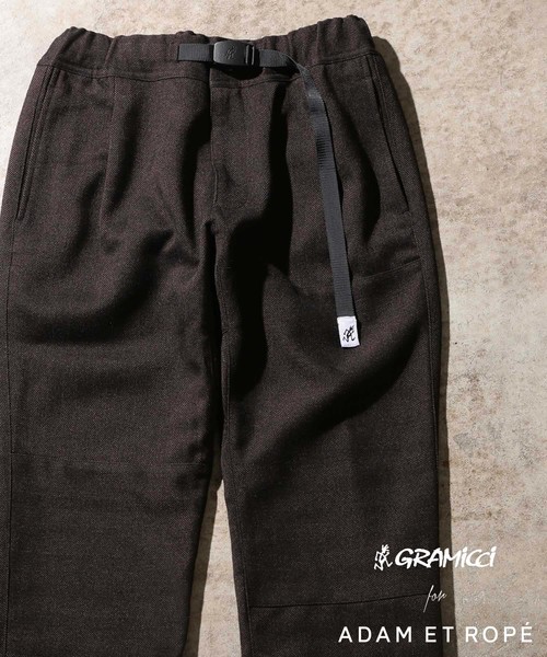 Gramicci(グラミチ)の「【GRAMICCI 別注】TWEEDY HERRINGBONE CRAZY PANTS(その他パンツ・メンズ・ダークブラウン/ブラウン/グレー・S/M/L/XL)」の1枚目の写真