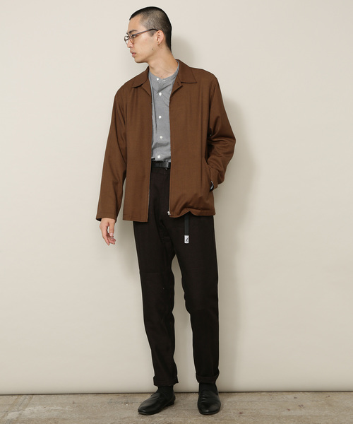 Gramicci(グラミチ)の「【GRAMICCI 別注】TWEEDY HERRINGBONE CRAZY PANTS(その他パンツ・メンズ・ダークブラウン/ブラウン/グレー・S/M/L/XL)」の4枚目の写真
