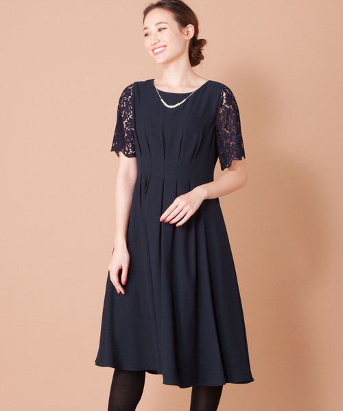 セール レーススリーブワンピース ワンピース En Recre アンレクレ のファッション通販 Zozotown