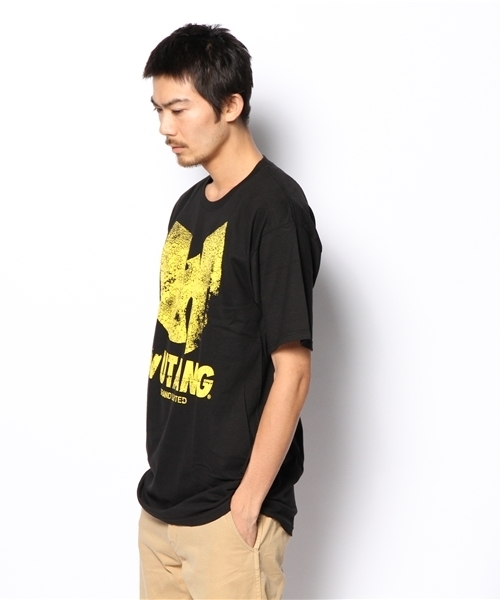 Manhattan Records(マンハッタン レコーズ)の「Rock Smith / W Distressed Tee(Tシャツ/カットソー・メンズ・ブラック・SMALL/MEDIUM/LARGE)」の3枚目の写真