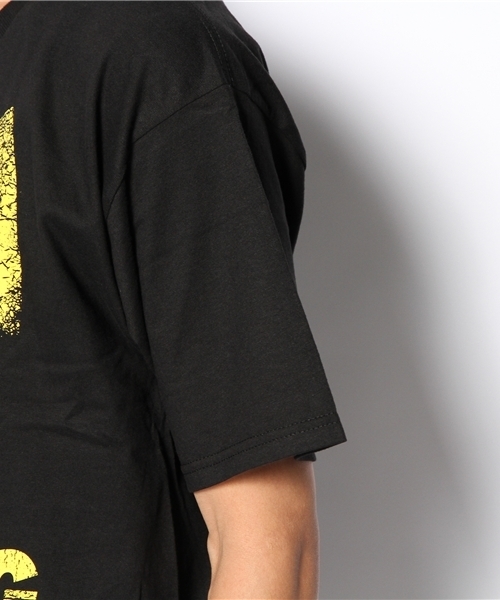 Manhattan Records(マンハッタン レコーズ)の「Rock Smith / W Distressed Tee(Tシャツ/カットソー・メンズ・ブラック・SMALL/MEDIUM/LARGE)」の6枚目の写真