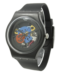 BEAUTY&YOUTH UNITED ARROWS | ＜SWATCH＞ BLACKLACQUERED(アナログ腕時計)