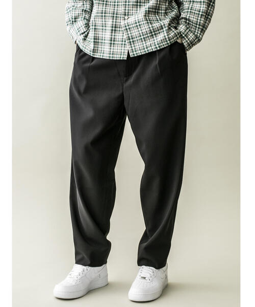MONKEY TIME(モンキータイム)の「<monkey time> PE TRO WIDE 1P PANTS/ワイドパンツ(その他パンツ・メンズ・ブラック/ブラウン/ダークグリーン・M/S/L)」の2枚目の写真