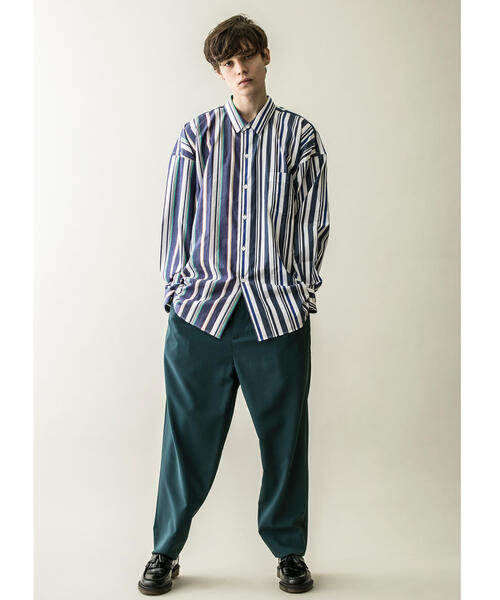 MONKEY TIME(モンキータイム)の「<monkey time> PE TRO WIDE 1P PANTS/ワイドパンツ(その他パンツ・メンズ・ブラック/ブラウン/ダークグリーン・M/S/L)」の10枚目の写真