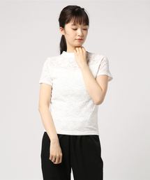 PUNYUS | 半袖レーストップス(Tシャツ/カットソー)