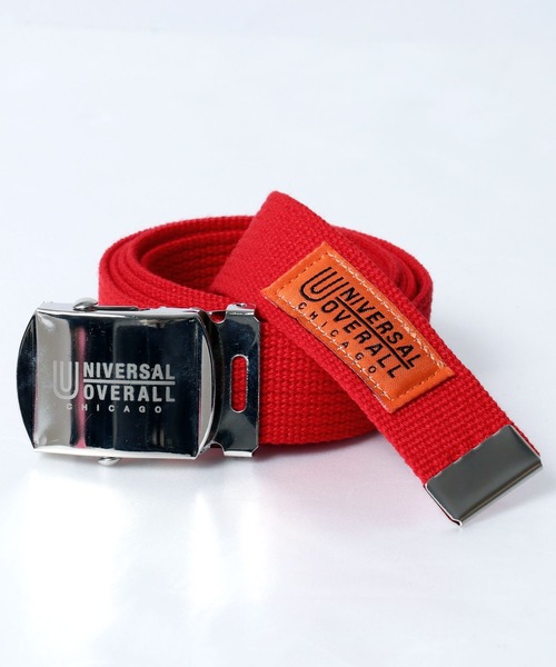 UNIVERSAL OVERALL（ユニバーサルオーバーオール）の「UNIVERSAL OVERALL/ユニバーサルオーバーオール GIベルト ガチャベルト（ベルト・メンズ・ライトグレー/ブラック/ネイビー/レッド/オフホワイト/ピンク/イエロー/ブルー/グリーン/キャメル・FREE）」の10枚目の写真