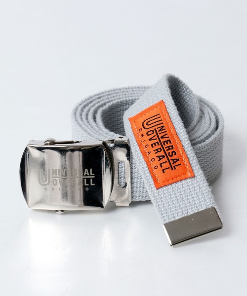 UNIVERSAL OVERALL（ユニバーサルオーバーオール）の「UNIVERSAL OVERALL/ユニバーサルオーバーオール GIベルト ガチャベルト（ベルト・メンズ・ライトグレー/ブラック/ネイビー/レッド/オフホワイト/ピンク/イエロー/ブルー/グリーン/キャメル・FREE）」の4枚目の写真