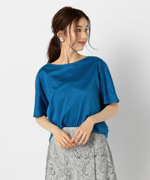スムースドルマンショートスリーブTシャツ
