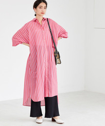 Adam Et Rope アダムエロペ シャツワンピース ピンク系 一覧 Wear