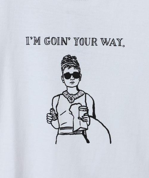 Ray BEAMS（レイビームス）の「NAIJEL GRAPH × Ray BEAMS / 別注 breakfast Tシャツ（Tシャツ/カットソー・レディース・ホワイト・ONE SIZE）」の2枚目の写真