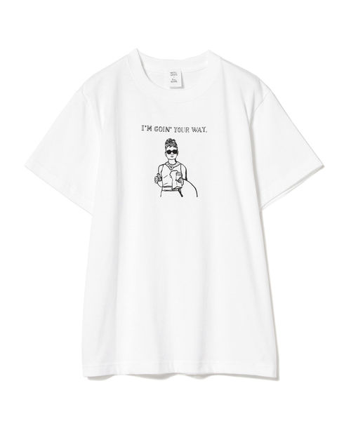 Ray BEAMS（レイビームス）の「NAIJEL GRAPH × Ray BEAMS / 別注 breakfast Tシャツ（Tシャツ/カットソー・レディース・ホワイト・ONE SIZE）」の5枚目の写真