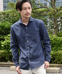 SC: ドット セミワイドカラー シャツ