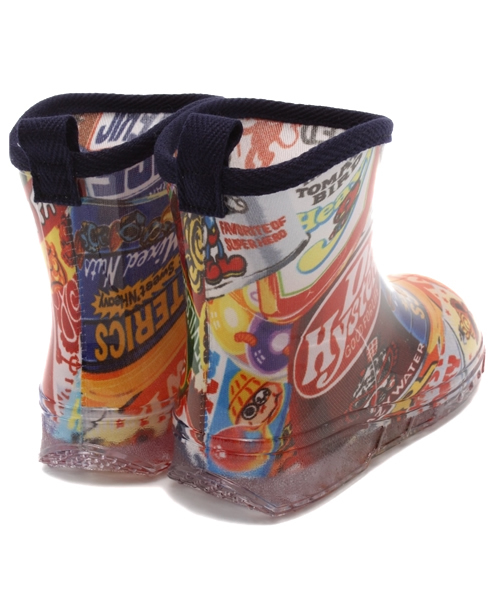 HYSTERIC MINI(ヒステリックミニ)の「 Wacky Package 総柄 レインシューズ(レインシューズ・キッズ・マルチ・18/16/14)」の7枚目の写真