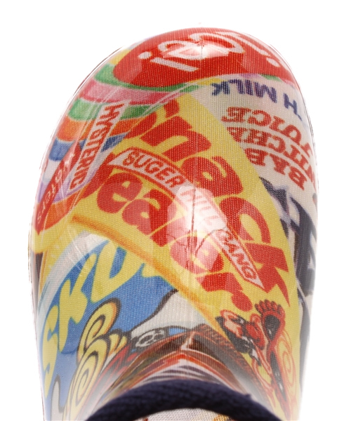 HYSTERIC MINI(ヒステリックミニ)の「 Wacky Package 総柄 レインシューズ(レインシューズ・キッズ・マルチ・18/16/14)」の6枚目の写真