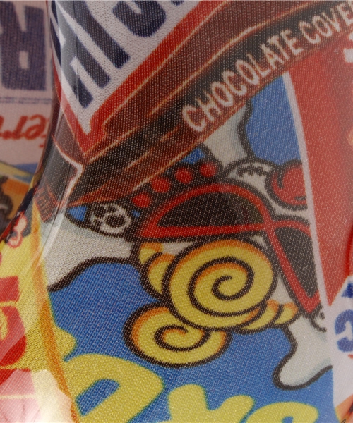 HYSTERIC MINI(ヒステリックミニ)の「 Wacky Package 総柄 レインシューズ(レインシューズ・キッズ・マルチ・18/16/14)」の2枚目の写真