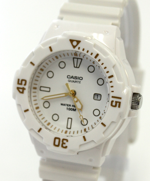 mystic（ミスティック）の「CASIO スポーツアナログレディース（アナログ腕時計・レディース・ホワイト/ブラック/マルチ・FREE）」の5枚目の写真