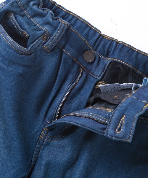 OMNES Another Edition（オムネス アナザーエディション）の「【ユニセックス】裏起毛ボンディングシガレットパンツ（その他パンツ・レディース・ホワイト/ブラック/ベージュ/ネイビー/グレー/カーキ/ブルー系その他/ワンウォッシュ/ブルー系その他2/ブルー系その他3・SMALL/MEDIUM/LARGE/X-LARGE/XXX-LARGE/XXXX-LARGE/XX-LARGE）」の17枚目の写真