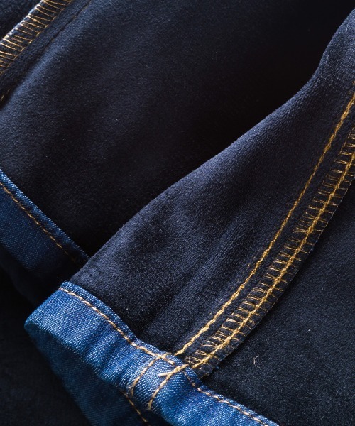 OMNES Another Edition（オムネス アナザーエディション）の「【ユニセックス】裏起毛ボンディングシガレットパンツ（その他パンツ・レディース・ホワイト/ブラック/ベージュ/ネイビー/グレー/カーキ/ブルー系その他/ワンウォッシュ/ブルー系その他2/ブルー系その他3・SMALL/MEDIUM/LARGE/X-LARGE/XXX-LARGE/XXXX-LARGE/XX-LARGE）」の19枚目の写真