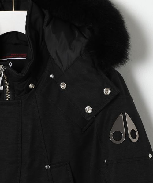 ムースナックルズ ダウンジャケット STIRLING PARKA メンズ SIZE L MOOSE KNUCKLES 中古 MOOSE KNUCKLES(ムースナックルズ) STIRLING PARKA フーデットジップ