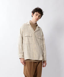 Steven Alan | ＜KAPTAIN SUNSHINE＞ OPEN COLLER SHIRT/シャツ(シャツ/ブラウス)