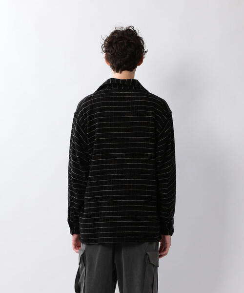 Steven Alan(スティーブンアラン)の「<KAPTAIN SUNSHINE> OPEN COLLER SHIRT/シャツ(シャツ/ブラウス・メンズ・ナチュラル/ブラック・38/40)」の5枚目の写真