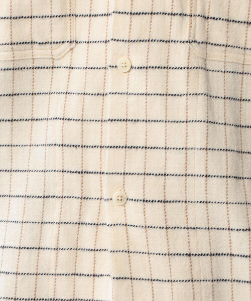 Steven Alan(スティーブンアラン)の「<KAPTAIN SUNSHINE> OPEN COLLER SHIRT/シャツ(シャツ/ブラウス・メンズ・ナチュラル/ブラック・38/40)」の12枚目の写真