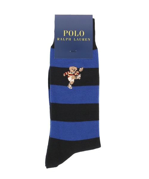 メンズ メンズ ボーダーソックス Ralph Ralph Polo キッカーベア 12 7 ソックス 靴下 Polo Polo Lauren Ralph Lauren ポロラルフローレン のファッション